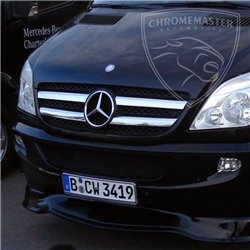 Grillzierleisten Edelstahl chrom Mercedes Sprinter W906 bis Facelift